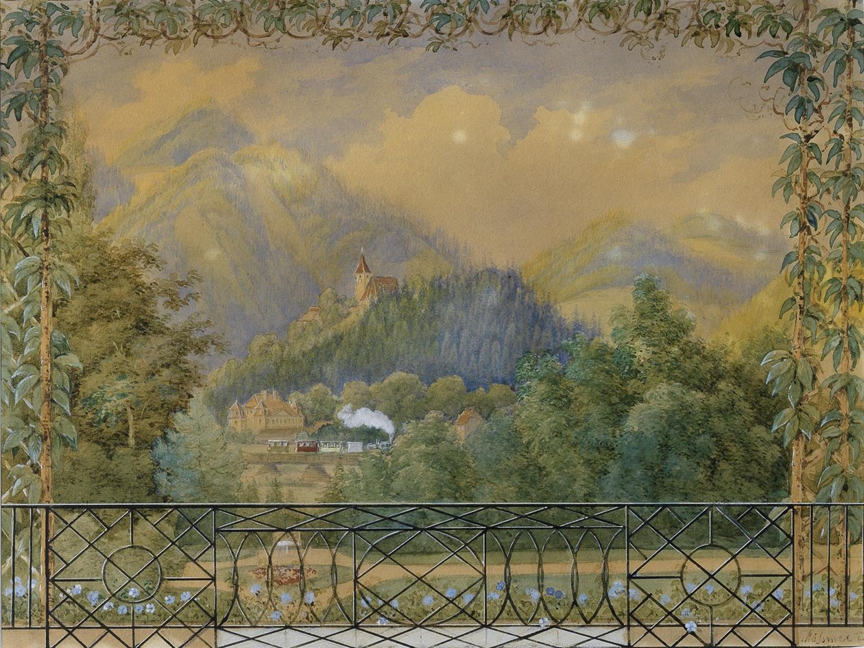 Blick von der Terrasse von Raimund Mössmer