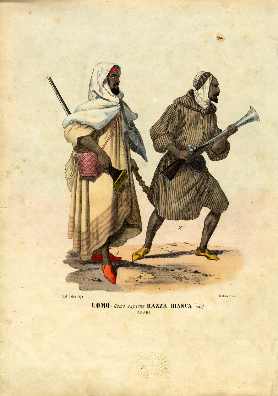Arabische Menschen von Raimundo Petraroja
