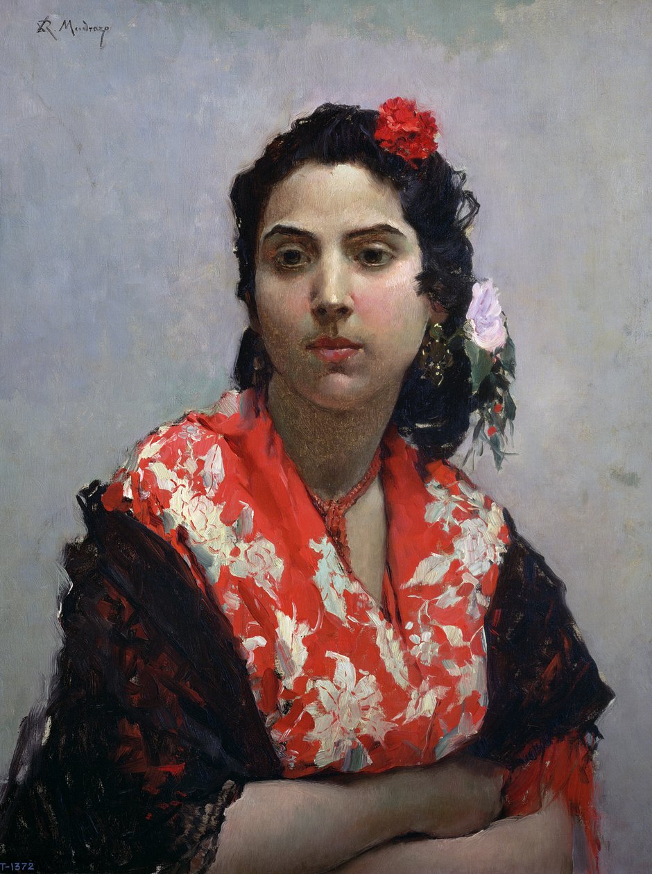 Zigeunerin von Raimundo de Madrazo y Garreta