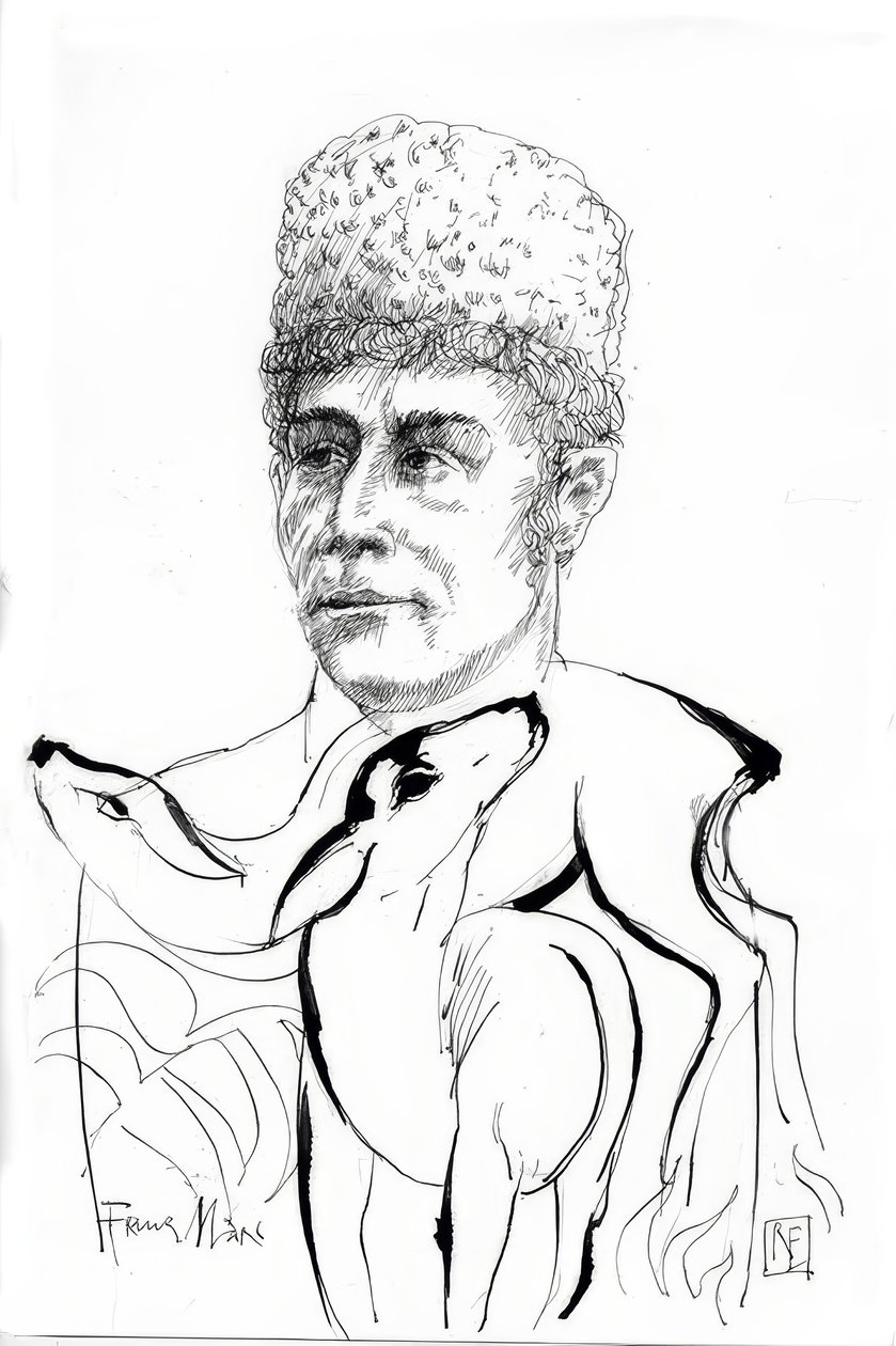 Franz Marc von Rainer Ehrt