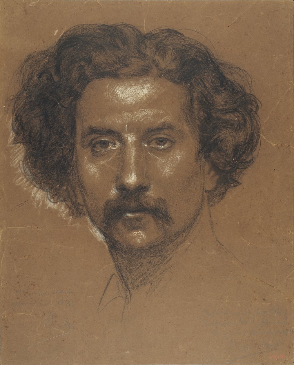Selbstporträt von Ramón Martí Alsina