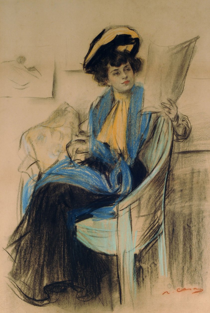 Mademoiselle Clo-Clo von Ramón Casas