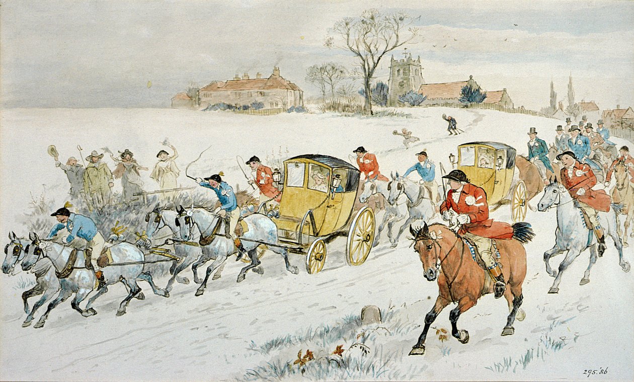 Diana Woods Hochzeit: Rückkehr von der Kirche von Randolph Caldecott