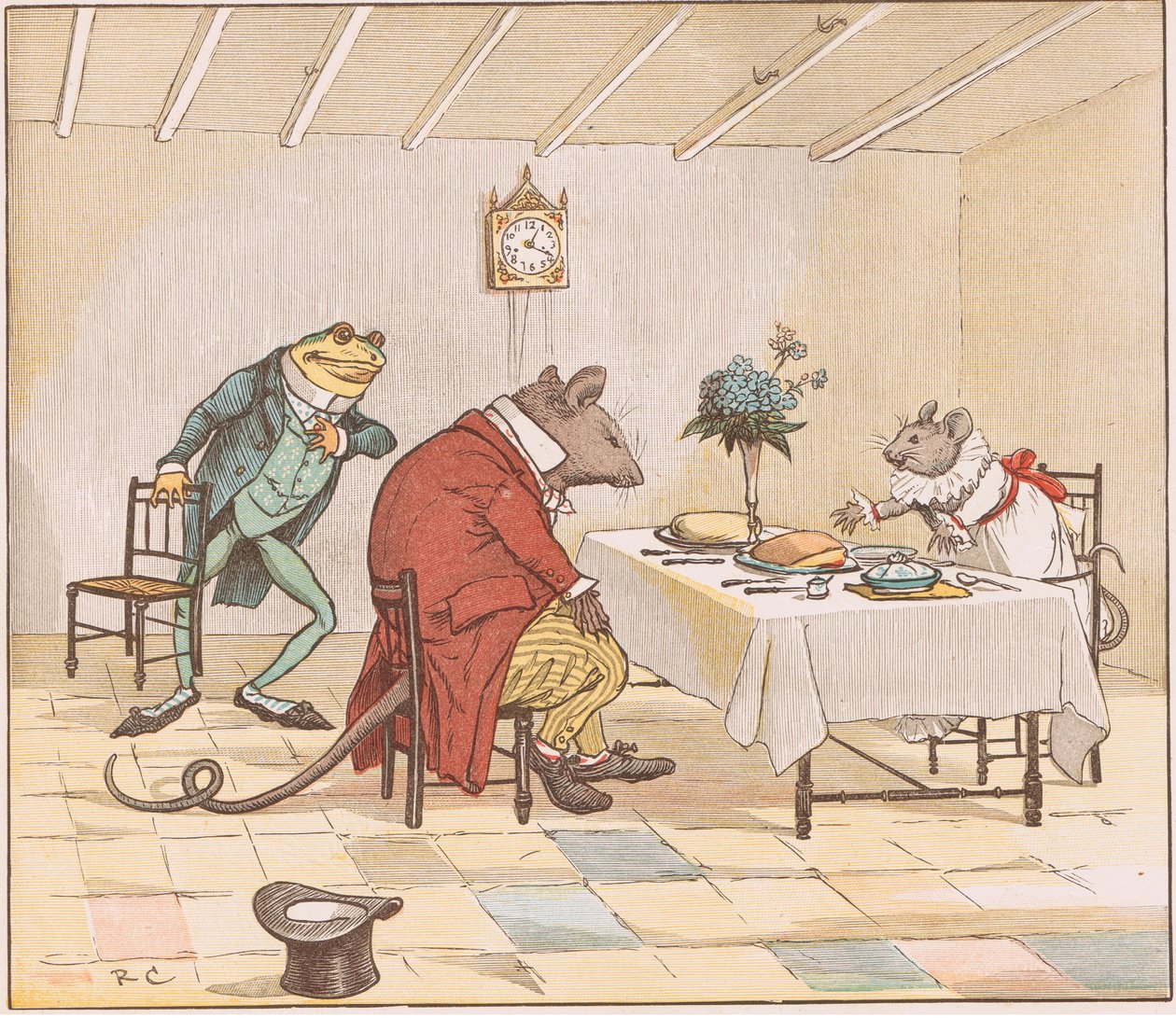 Bitte, Miss Maus, geben Sie uns etwas Bier von Randolph Caldecott