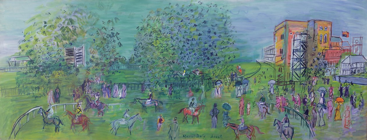 Ascot, um 1930 von Raoul Dufy