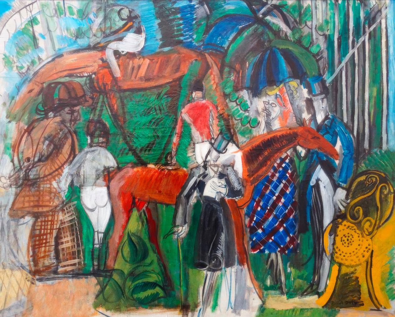 Die Koppel von Raoul Dufy