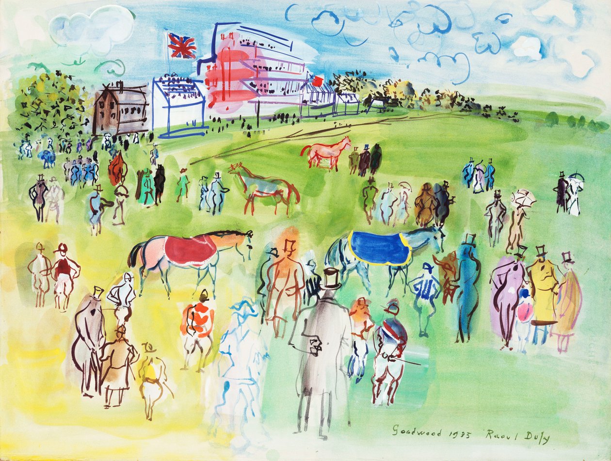 Goodwood Rennbahn von Raoul Dufy