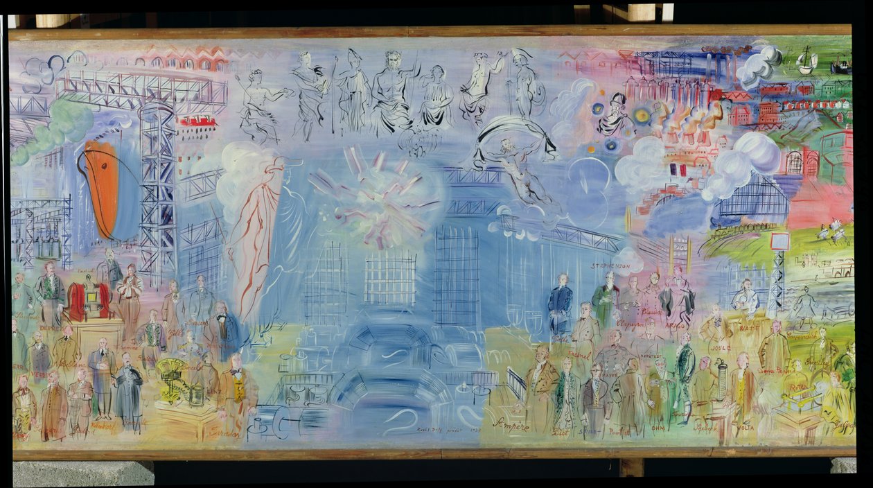La Fée Électricité von Raoul Dufy