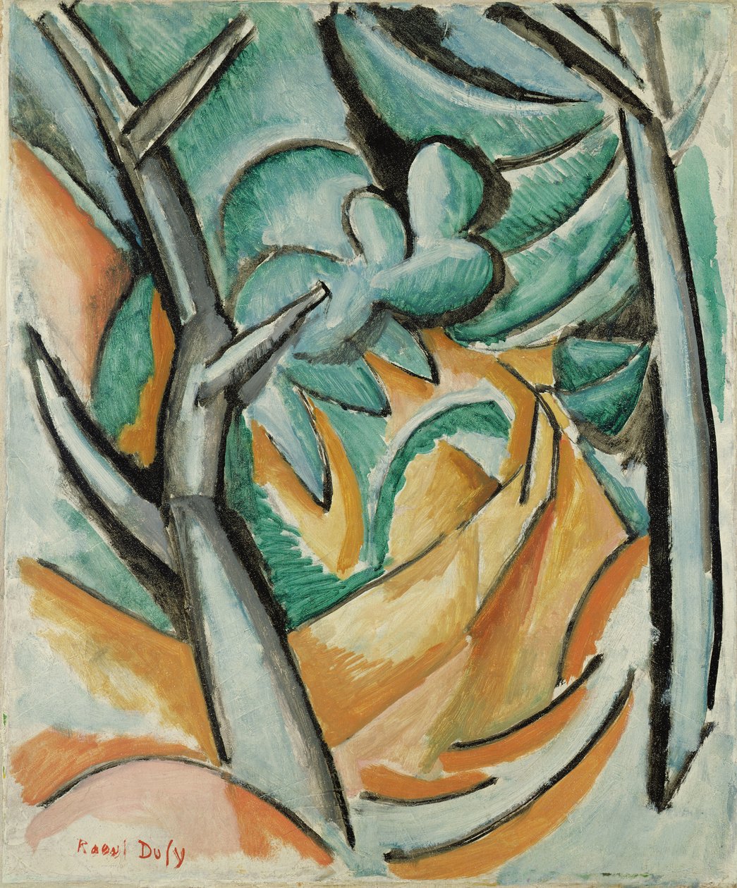 Die grünen Bäume von Raoul Dufy