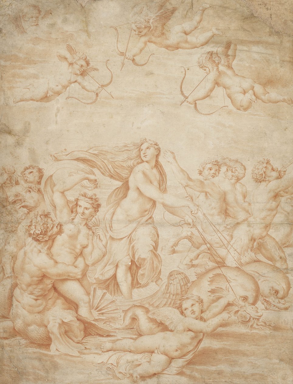 Der Triumph der Galatea von Raffaello Sanzio Raphael