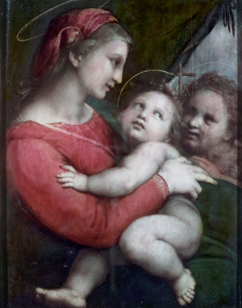 Madonna della Tenda, ca. 1512 von Raffaello Sanzio Raphael