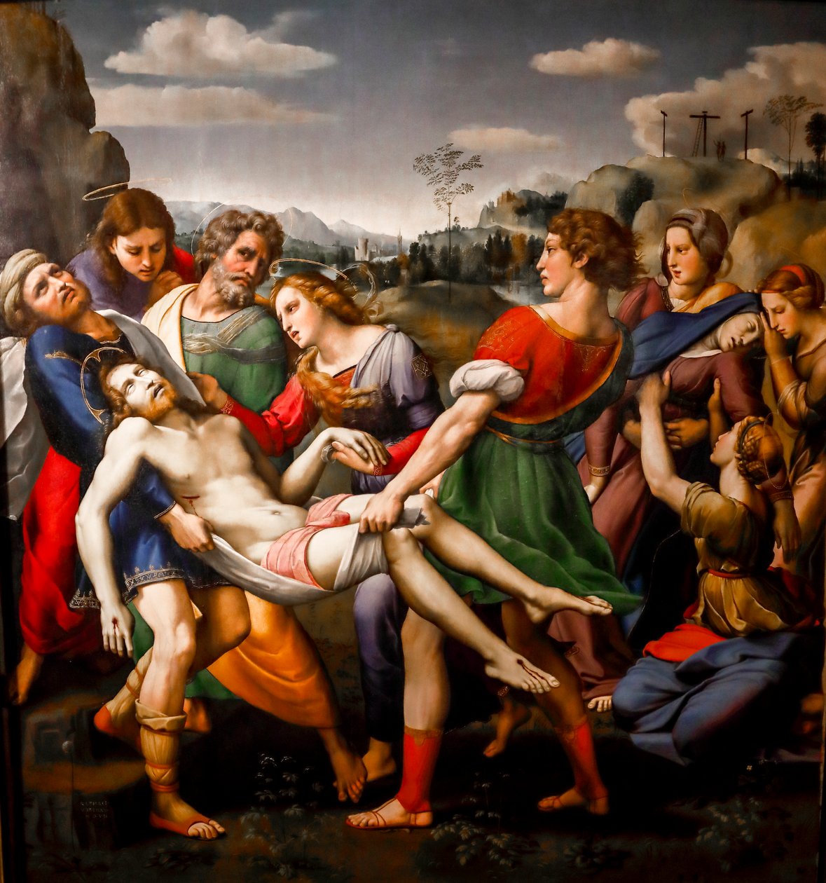 Kreuzabnahme von Raphael