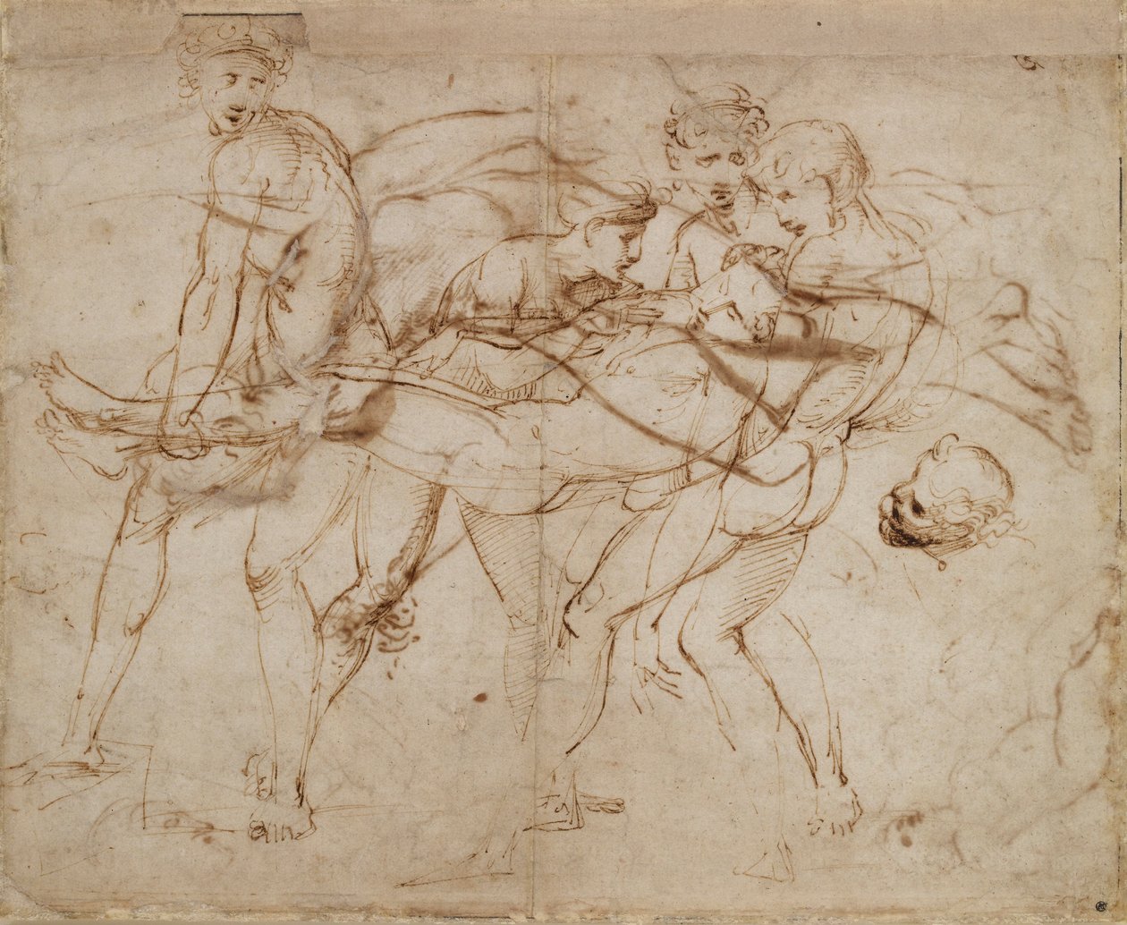 Der Tod des Adonis, frühes 16. Jahrhundert von Raphael