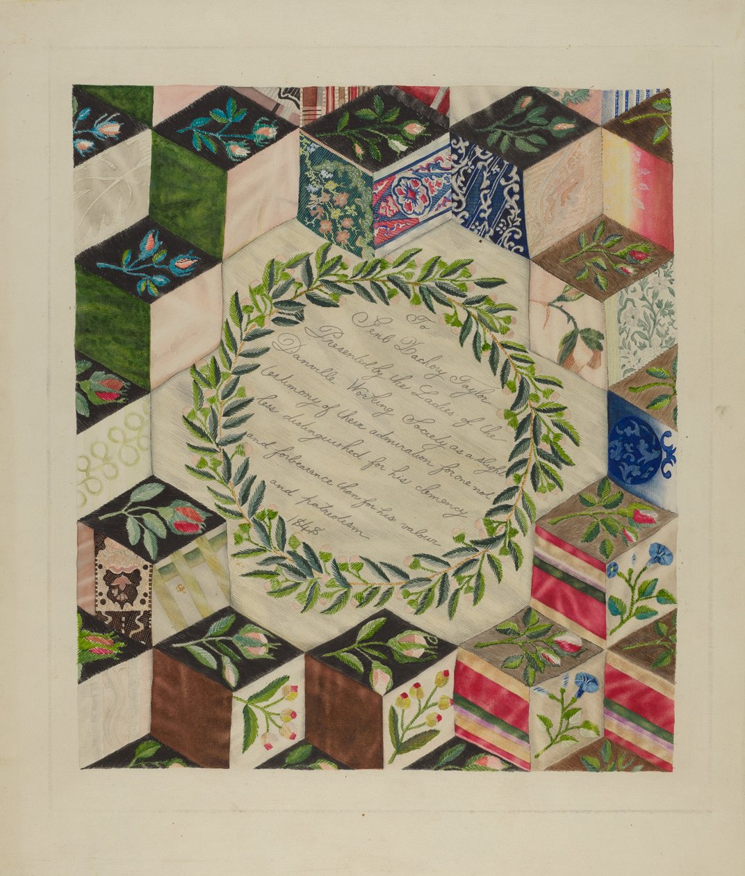 Patchwork-Quilt von Ray Price