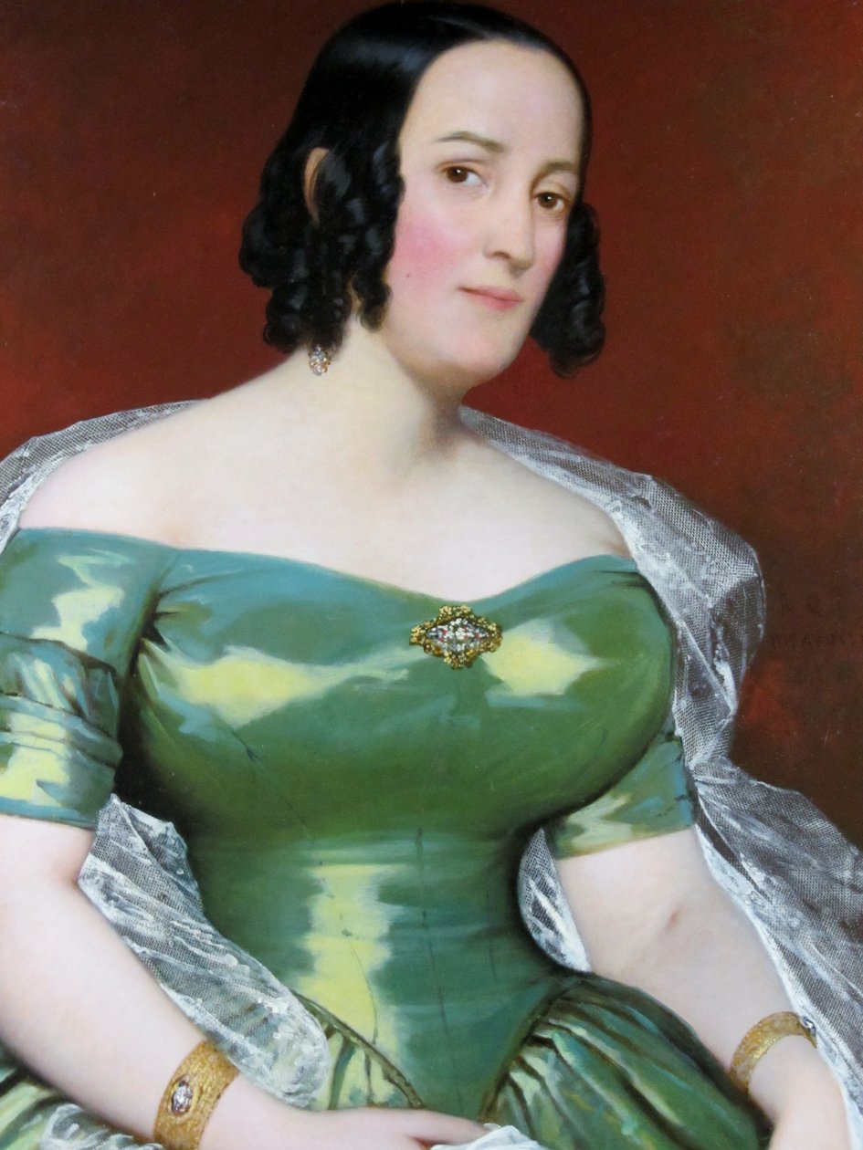 Doña Pilar Garfias del Fierro von Raymond Auguste Quinsac Monvoisin
