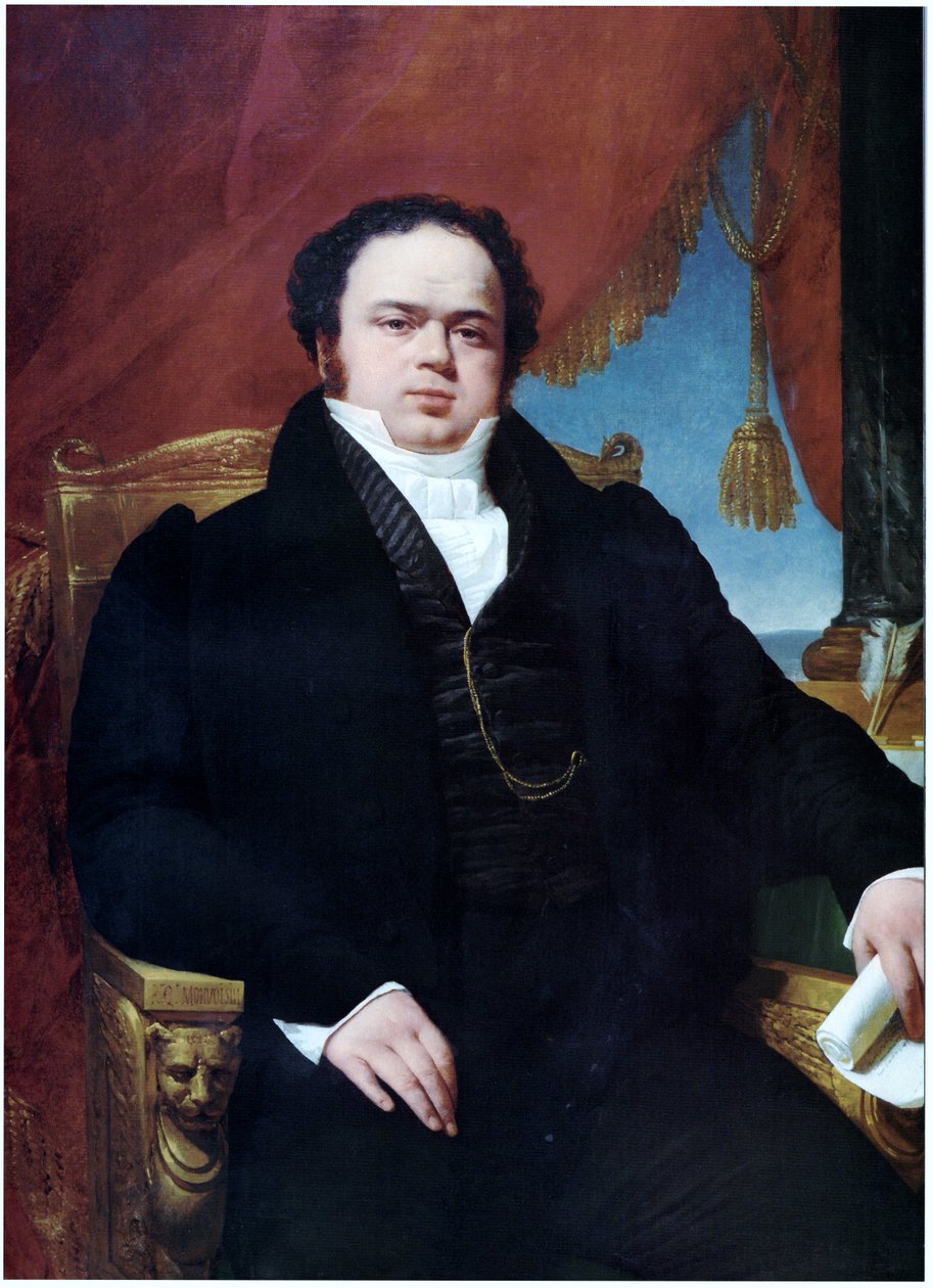 Porträt von Don Mariano Egaña von Raymond Auguste Quinsac Monvoisin
