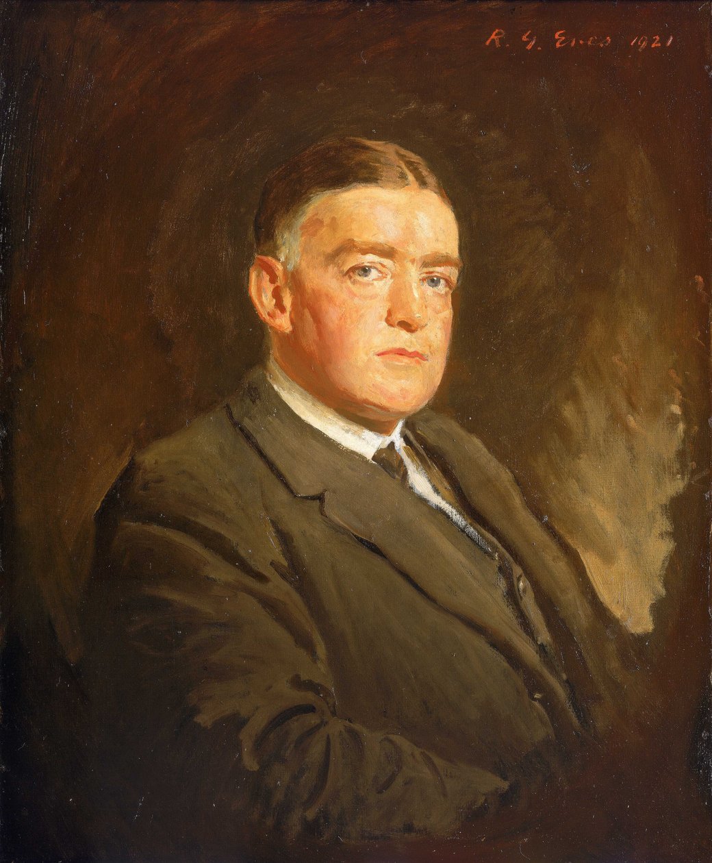 Sir Ernest Henry Shackleton, 1874-1922 von Reginald Grenville Eves