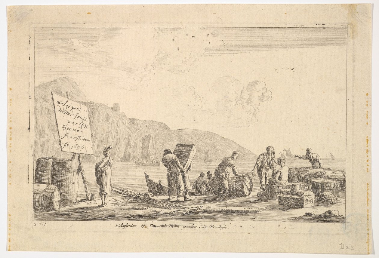 Hafenszene, 17. Jahrhundert von Reinier Zeeman
