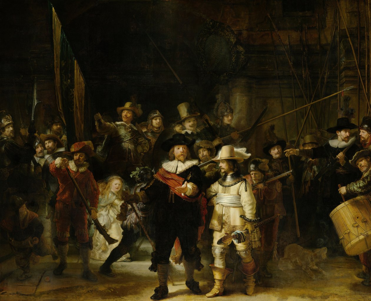 Die Nachtwache von Rembrandt van Rijn