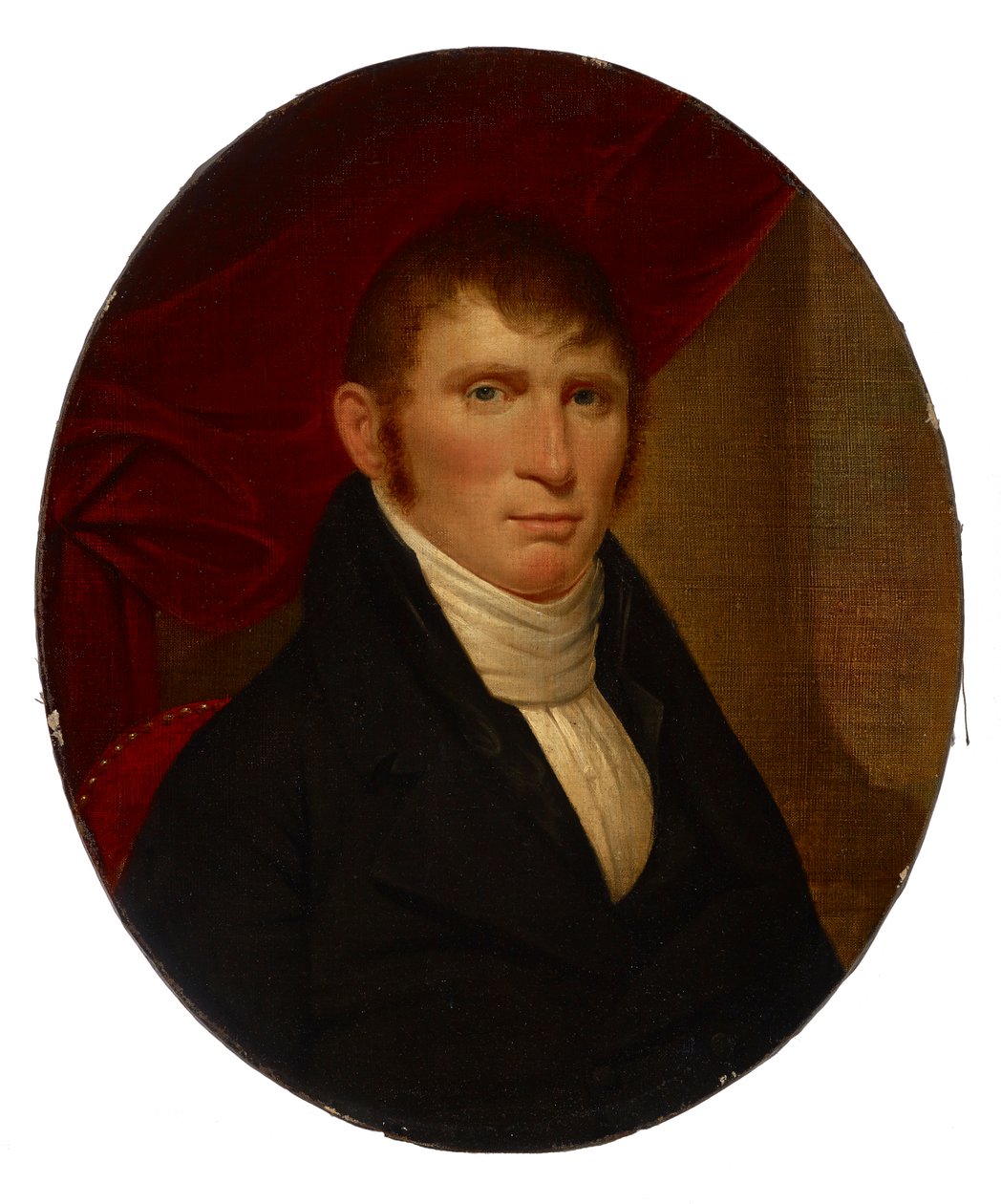 Porträt von David Cox von Rembrandt Peale