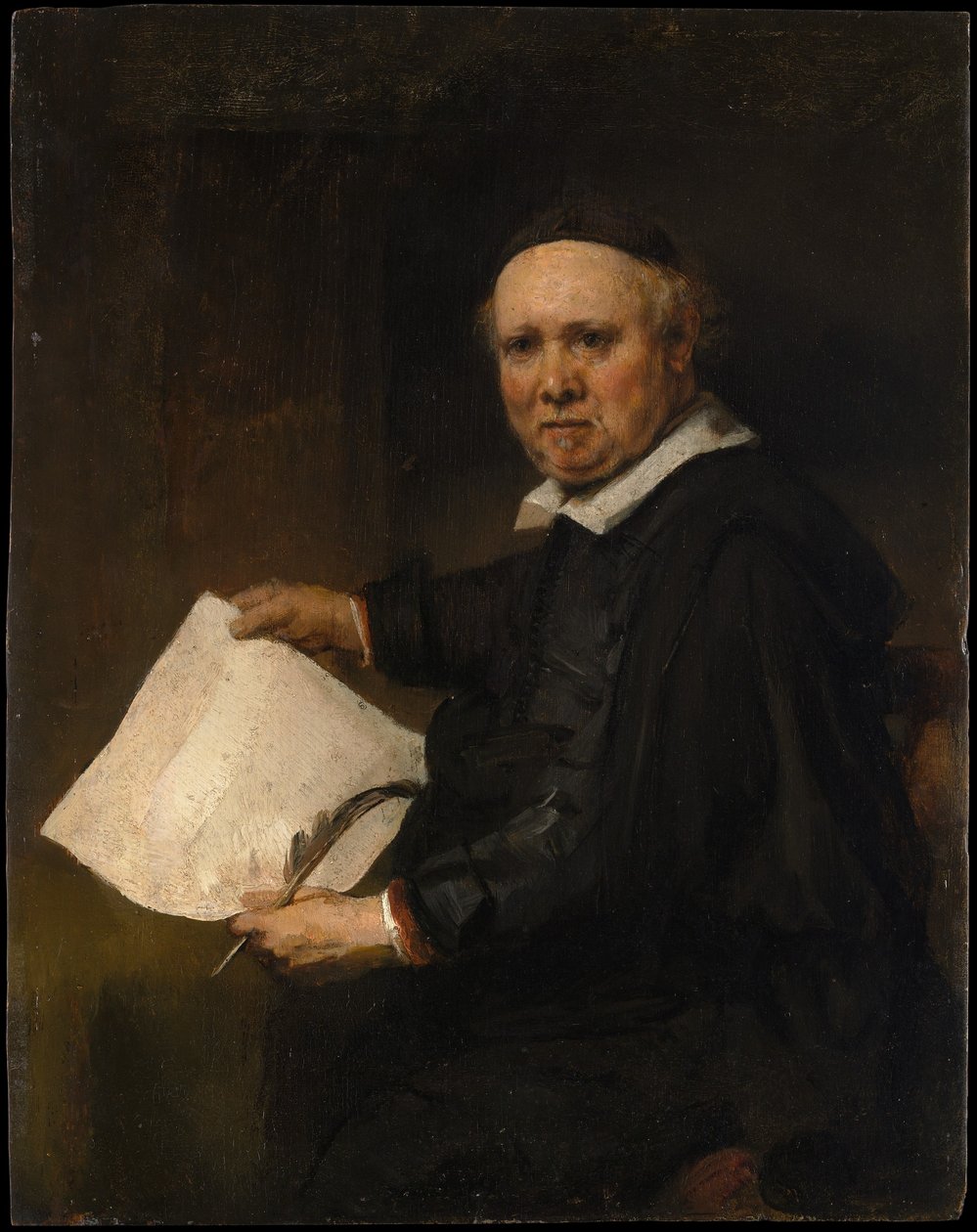 Porträt von Lieven Willemsz van Coppenol von Rembrandt van Rijn