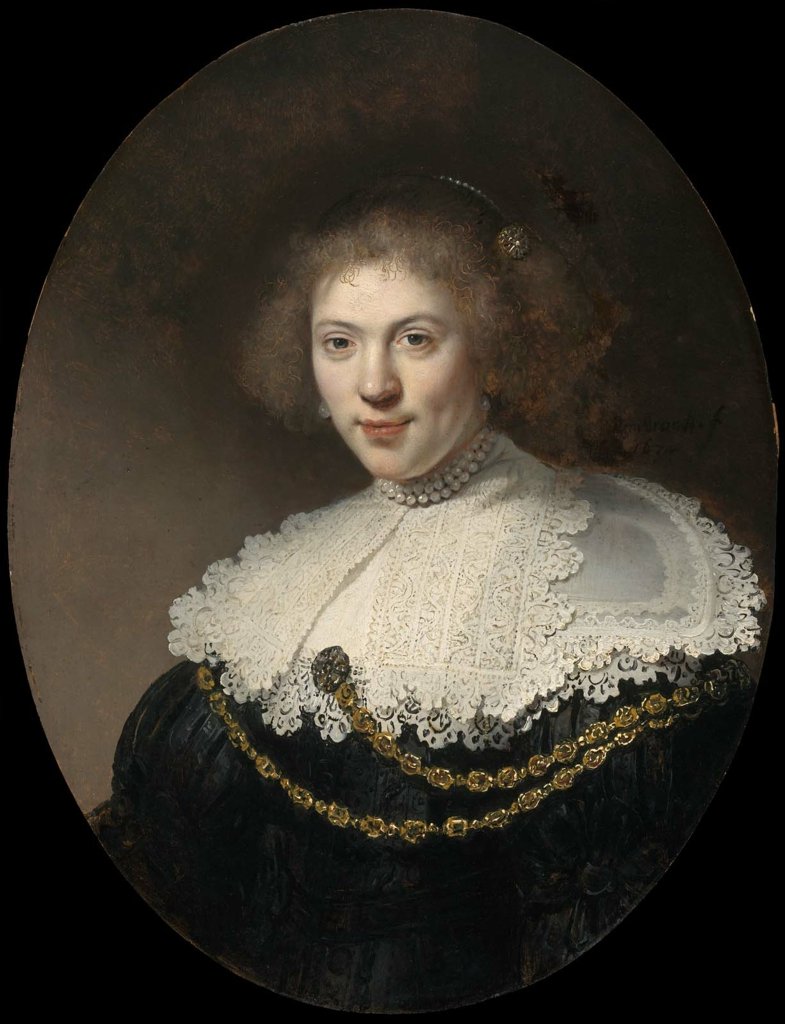 Porträt einer Frau von Rembrandt van Rijn