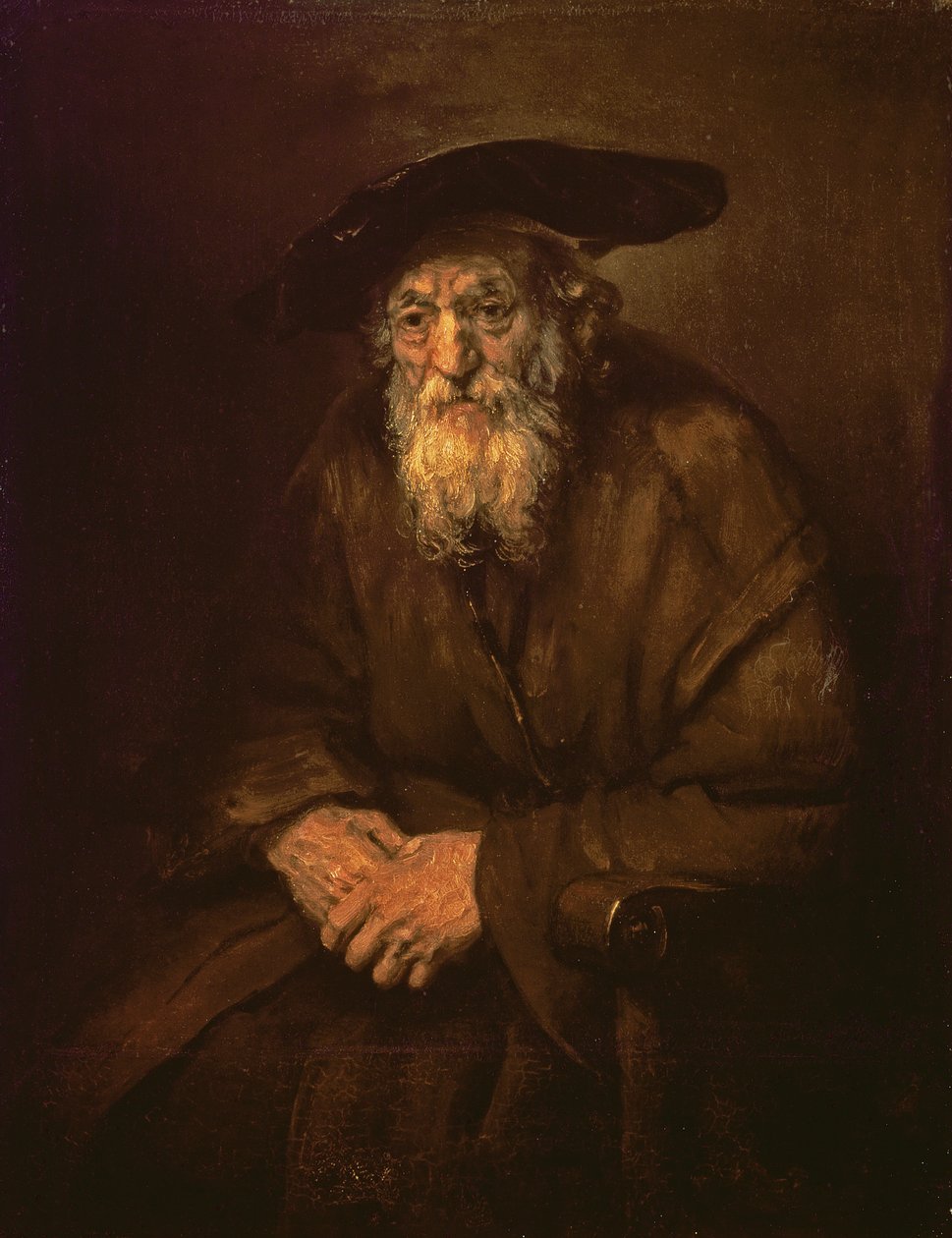 Porträt eines alten Juden von Rembrandt van Rijn