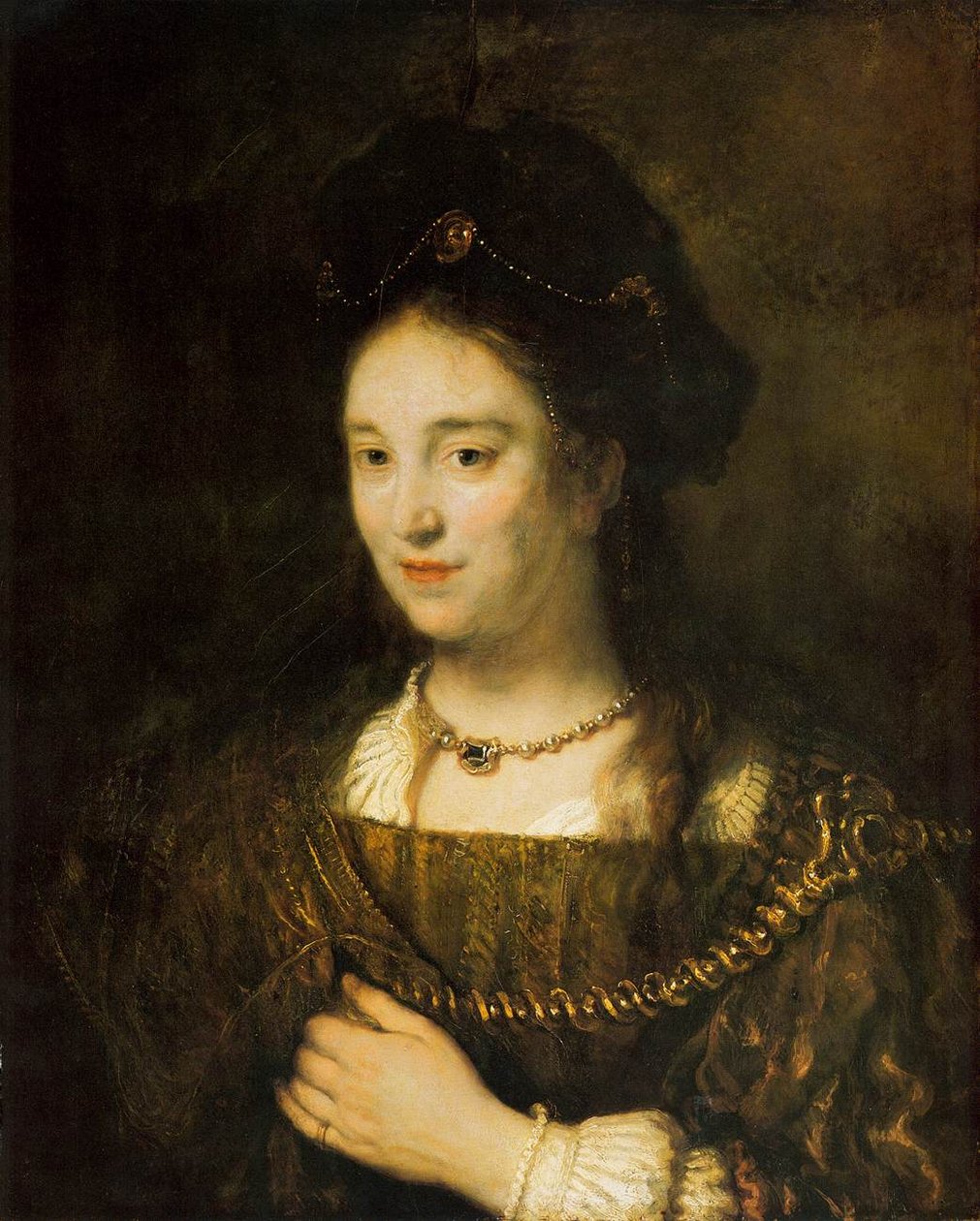 Saskia van Uylenburgh von Rembrandt van Rijn