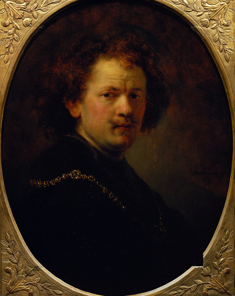 Selbstporträt, 1633 von Rembrandt van Rijn