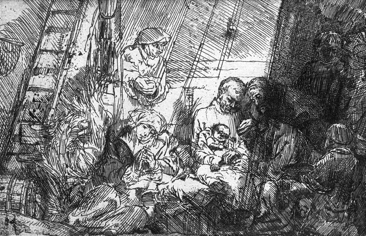 Die Beschneidung, 1654 von Rembrandt van Rijn