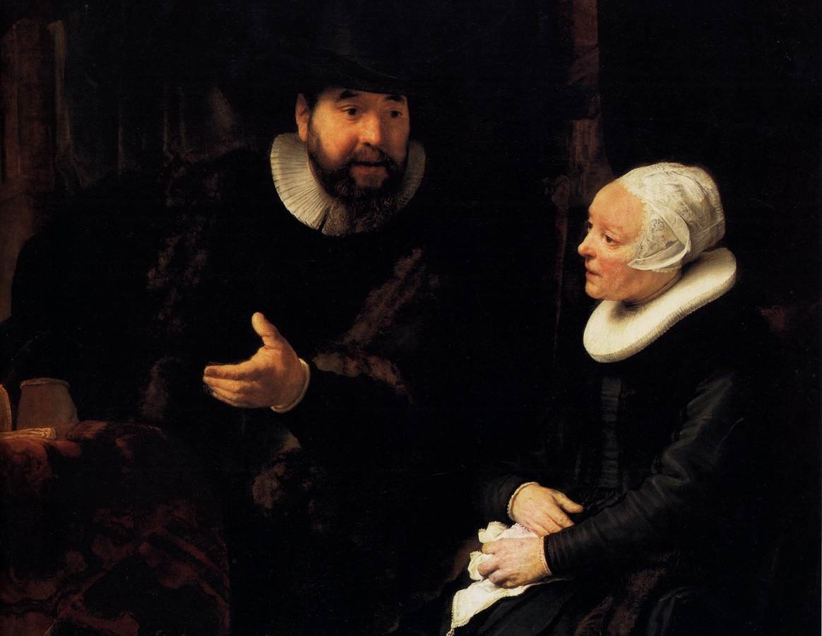 Der Mennonitenprediger Cornelis Claesz von Rembrandt van Rijn