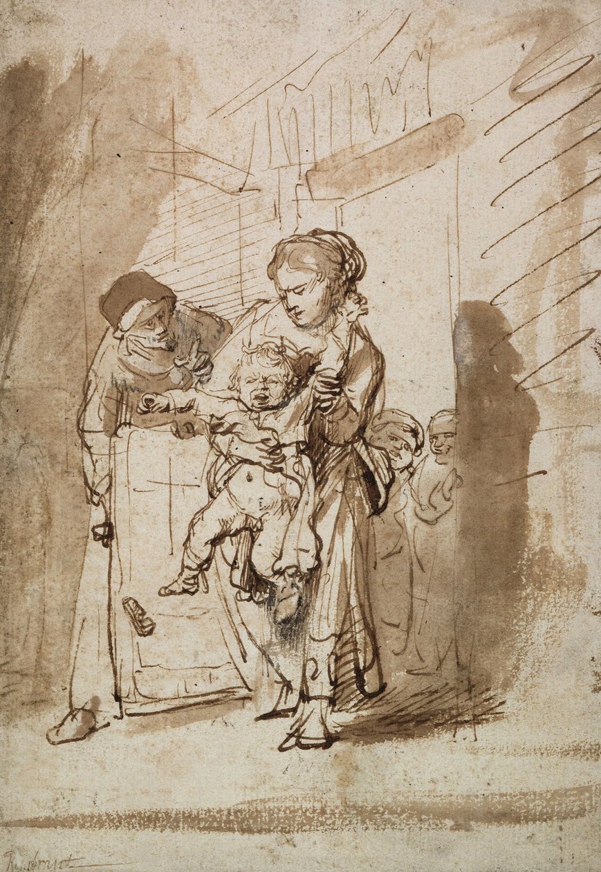 Das ungezogene Kind von Rembrandt van Rijn