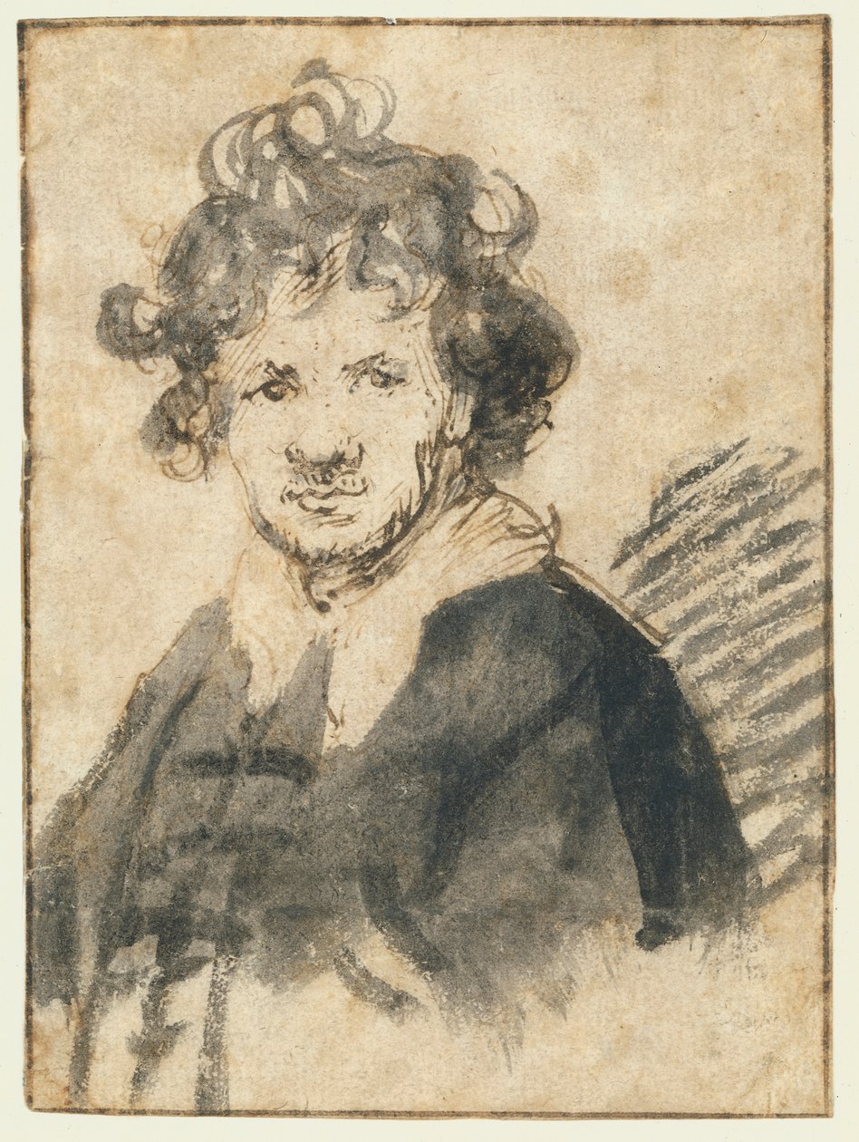 Selbstporträt von Rembrandt van Rijn