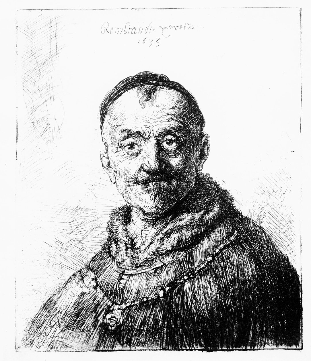 Ein orientalischer Kopf, 1635 von Rembrandt van Rijn