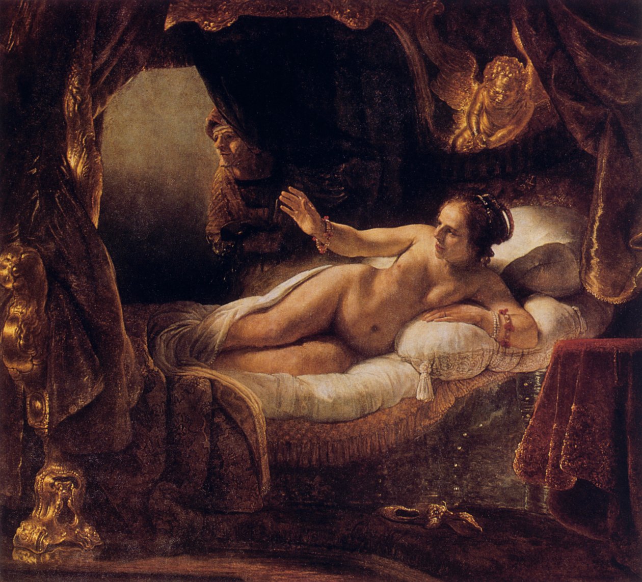 Danae, 1636 von Rembrandt van Rijn