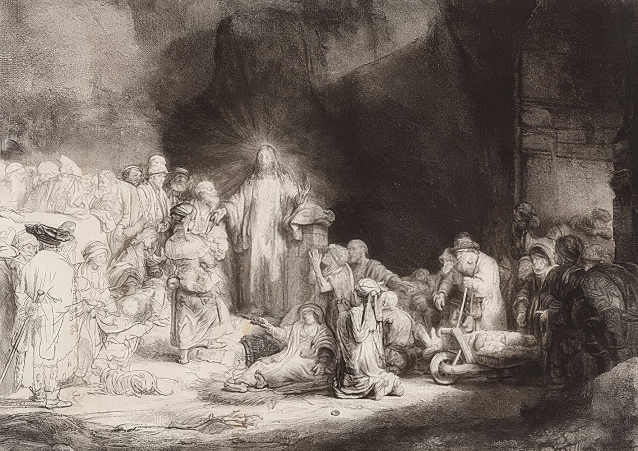 Das Hundertguldenblatt von Rembrandt van Rijn