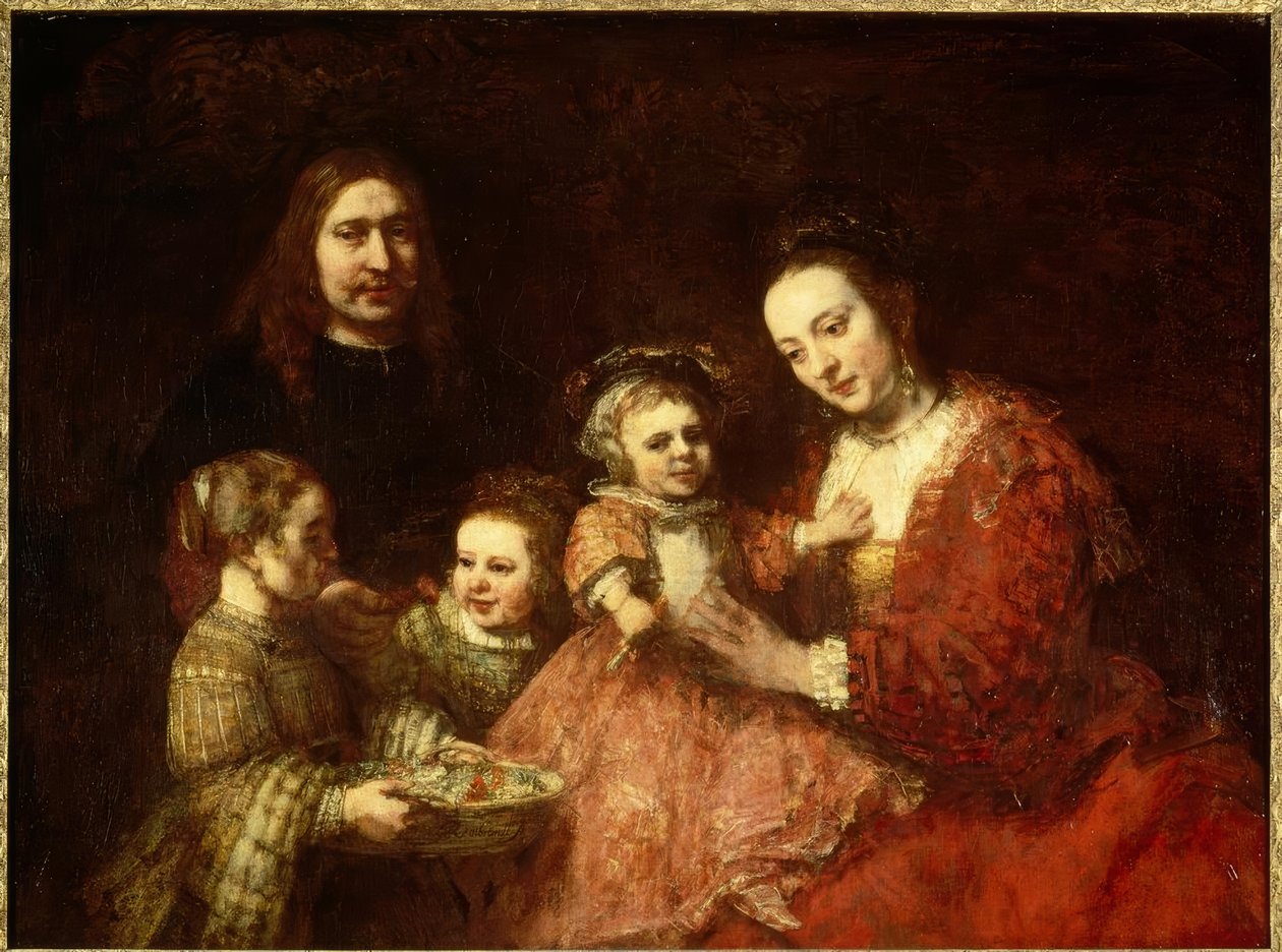 Familienbildnis von Rembrandt van Rijn