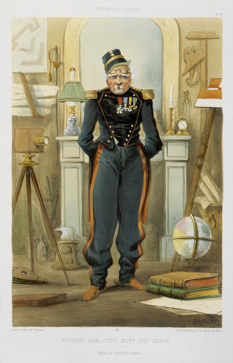 Älterer Soldat, 1864 von Renard Jules Draner