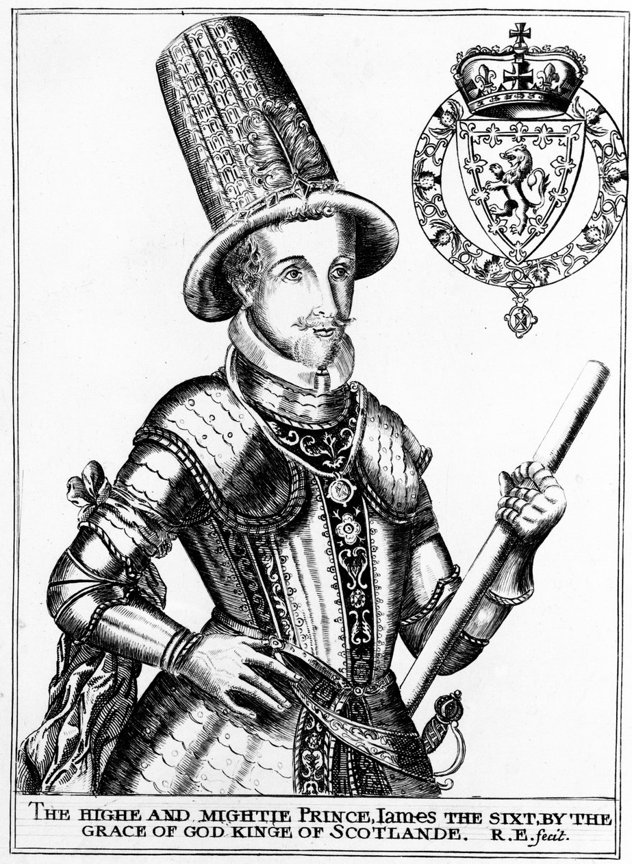 Jakob VI., ca. 1800 von Renold Elstrack