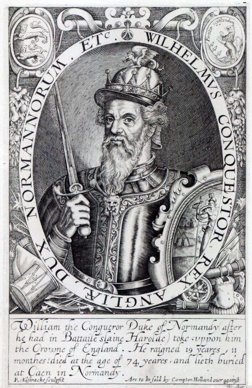 Wilhelm der Eroberer, 1618 von Renold Elstrack