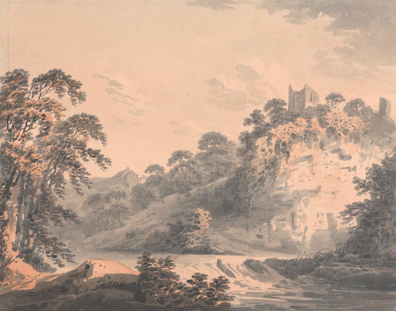 Knaresborough Castle, Yorkshire von Rev. William Gilpin
