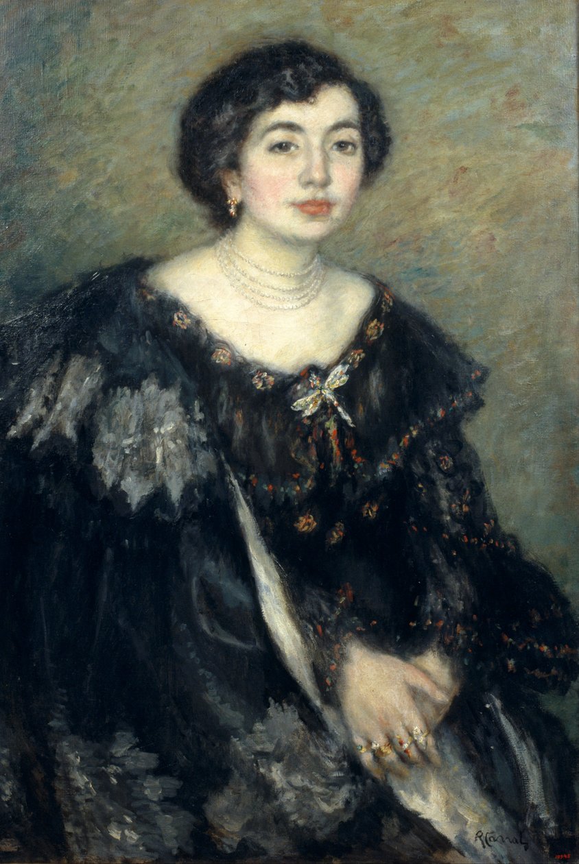Frau Amouroux (die Schwägerin des Künstlers) von Ricard Canals