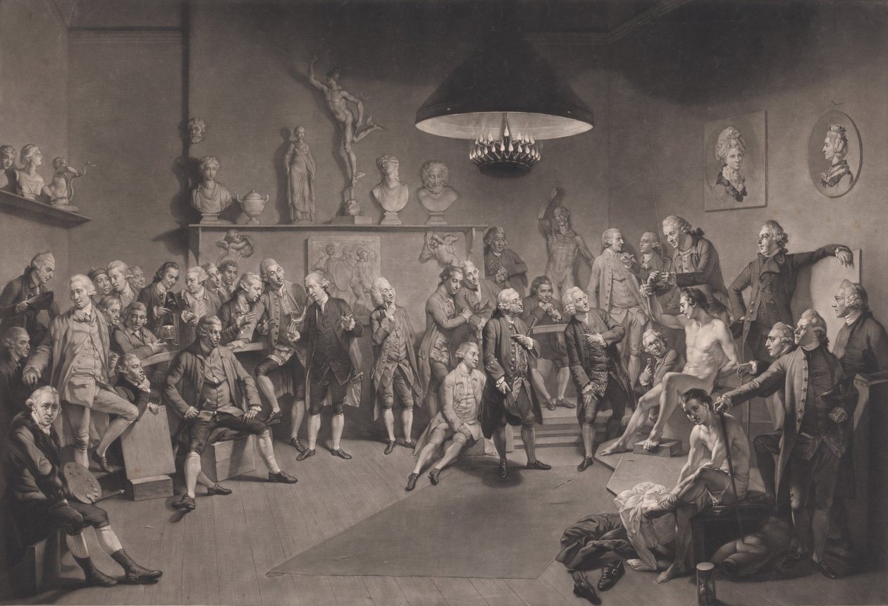 Lebensschule an der Royal Academy von Richard Earlom