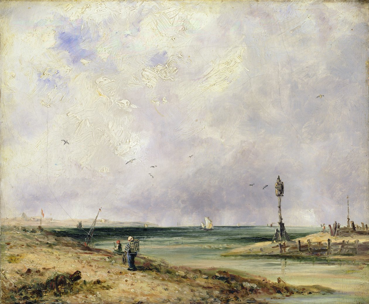 Strandszene von Richard Parkes Bonington