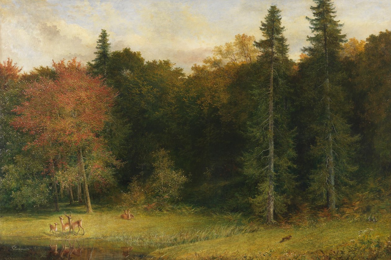Erschreckte Förster, 1874 von Richard Redgrave