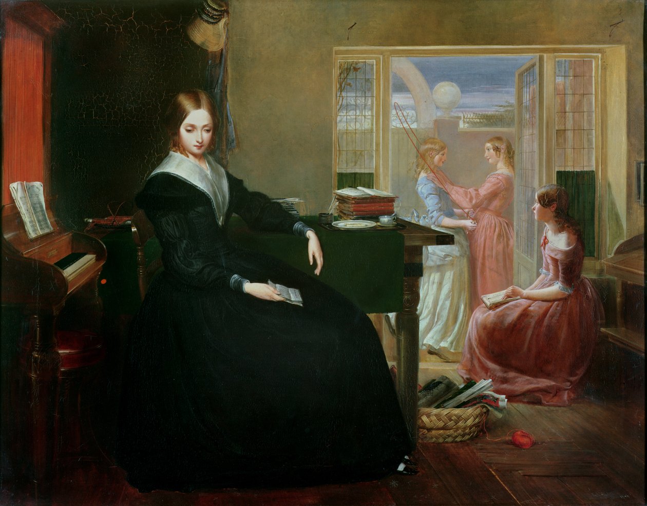 Die Gouvernante, 1844 von Richard Redgrave