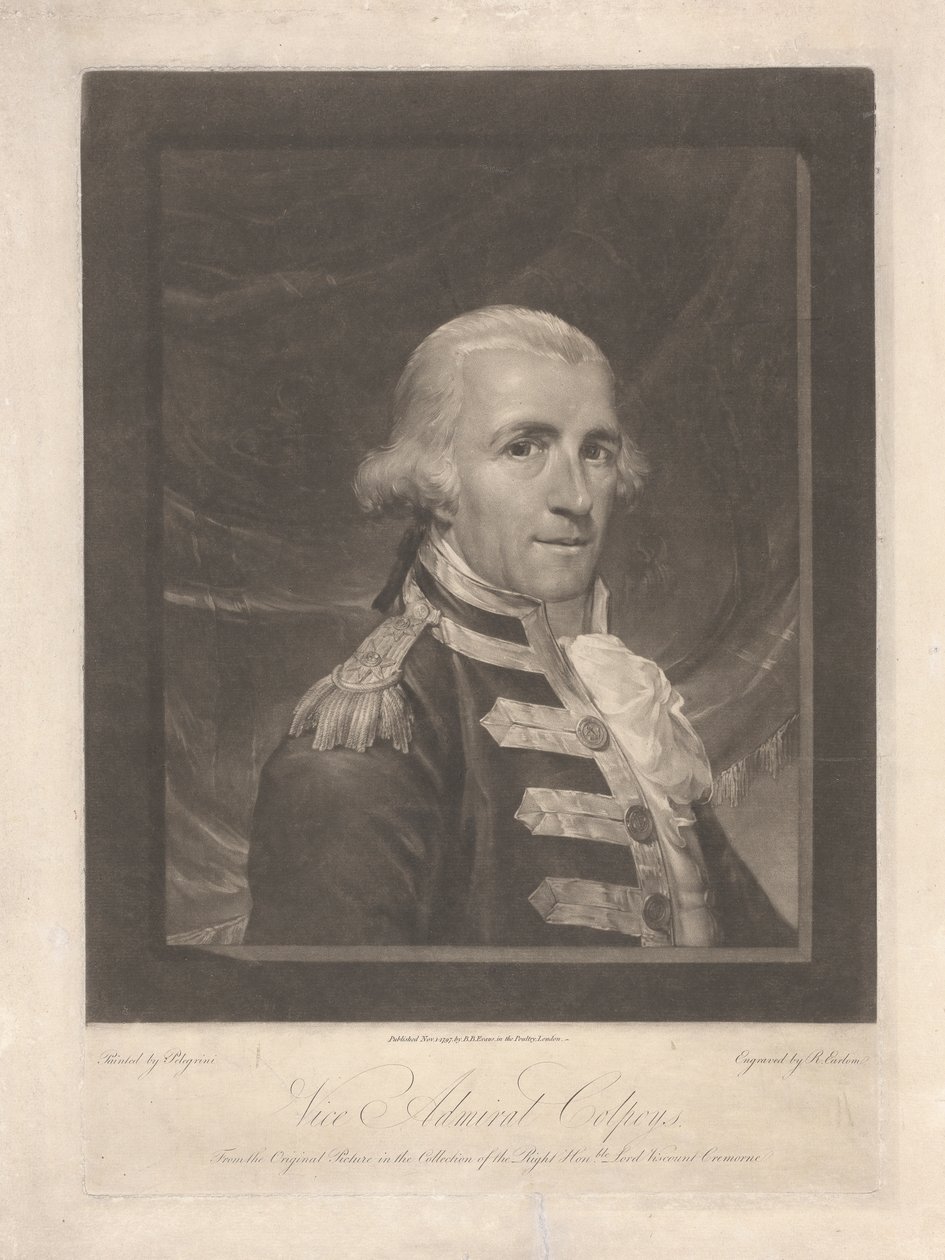 Vizeadmiral Colpoys von Richard Earlom