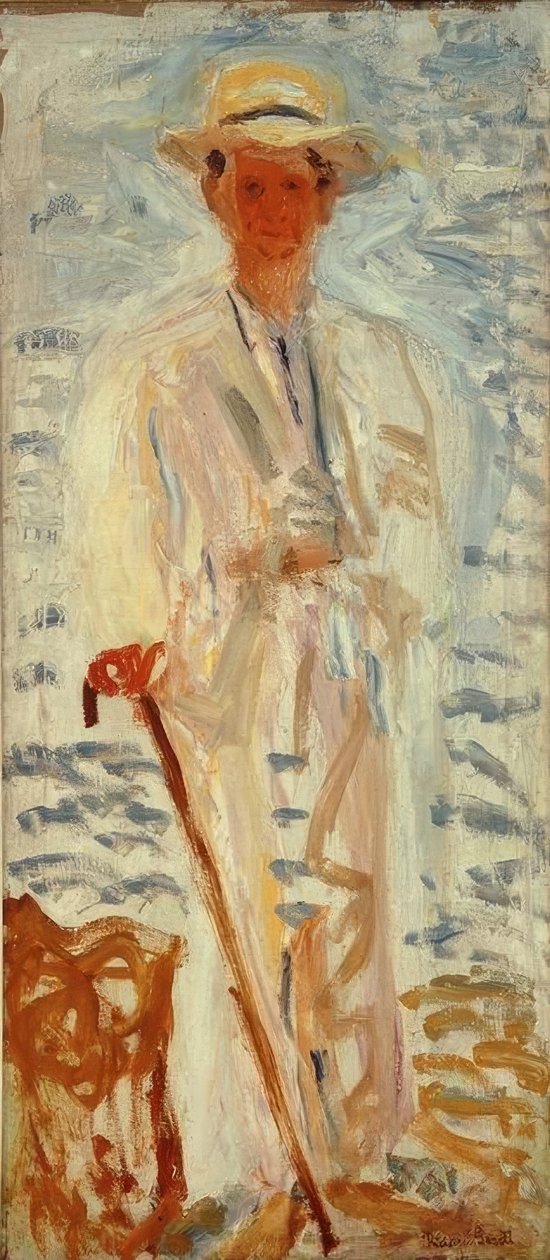 Bildnis Alexander von Zemlinsky von Richard Gerstl