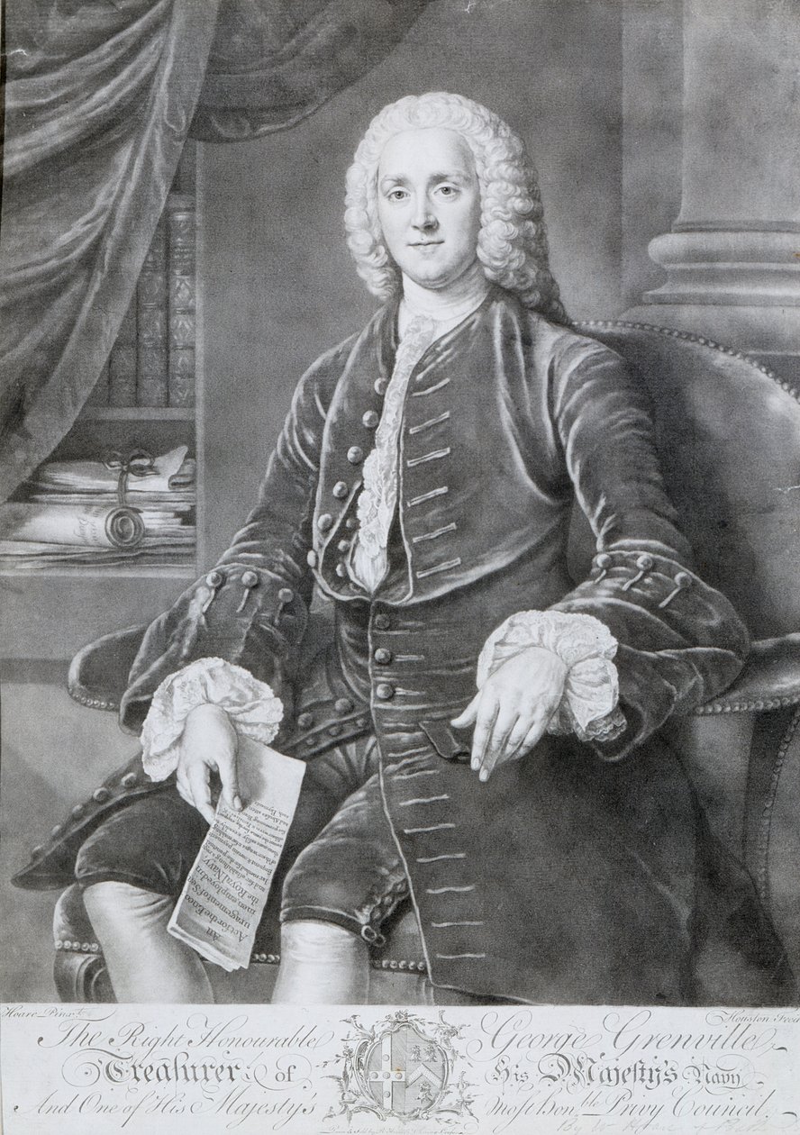 George Grenville (1712-70) von Richard Houston