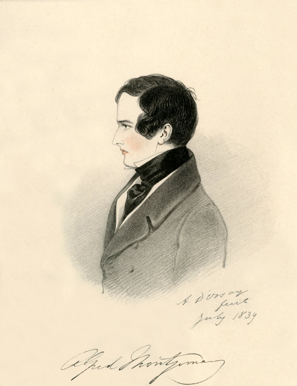 Alfred Montgomery, 1839 von Richard James Lane